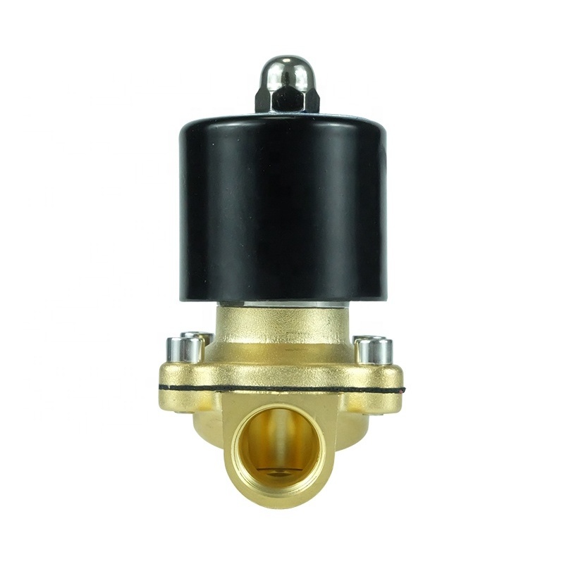 DKV 2W Brass Solenoid Valve 12VDC Normally close solenoid valve NPT direst acting water solenoid valve