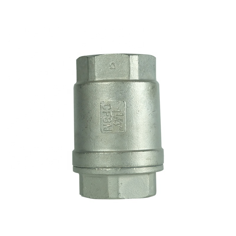 DKV Swing/Vertical Check Valve 1/2''-4'' Double Disc Non Return Check Valve ANSI WCB Brass SS304 One Way Non Return Valve