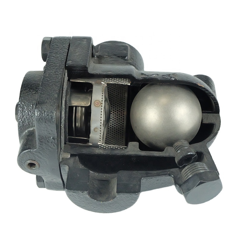 DKV FT14H Floating Ball Steam Trap valve Cast Iron lever type threaded Drain Ball Float Steam Trap Valves DN15-DN50