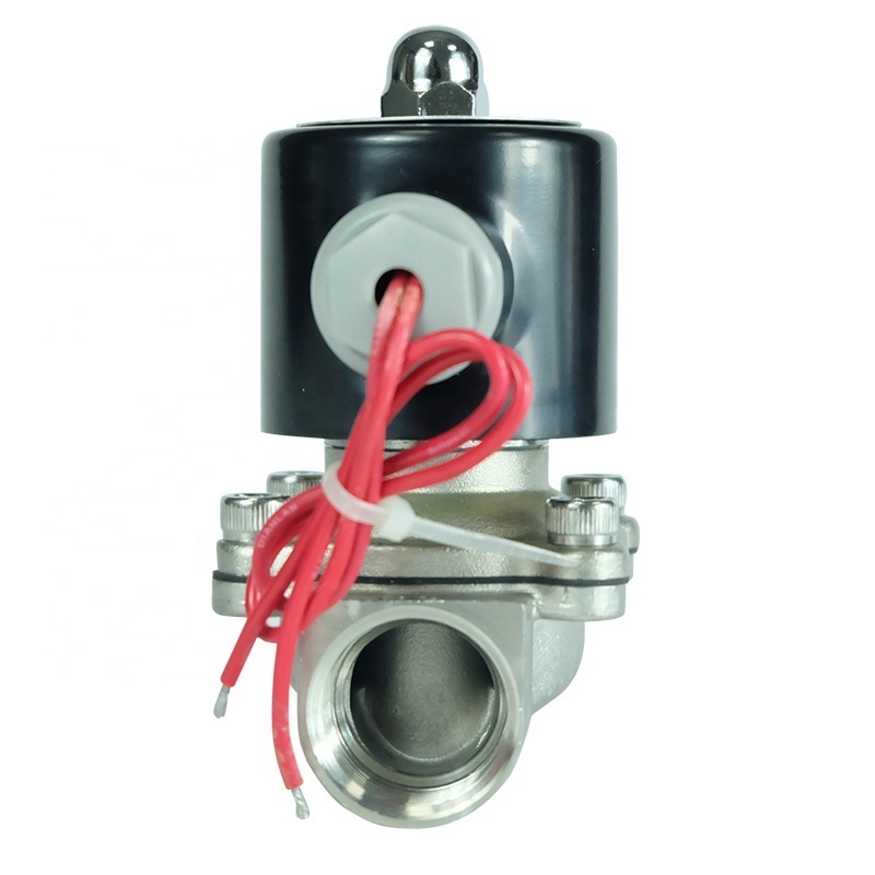 DKV 24V AC Stainless Steel Solenoid Valve Normally Closed Electric Solenoid Valve 110VAC Air Water NPT SS solenoid valve