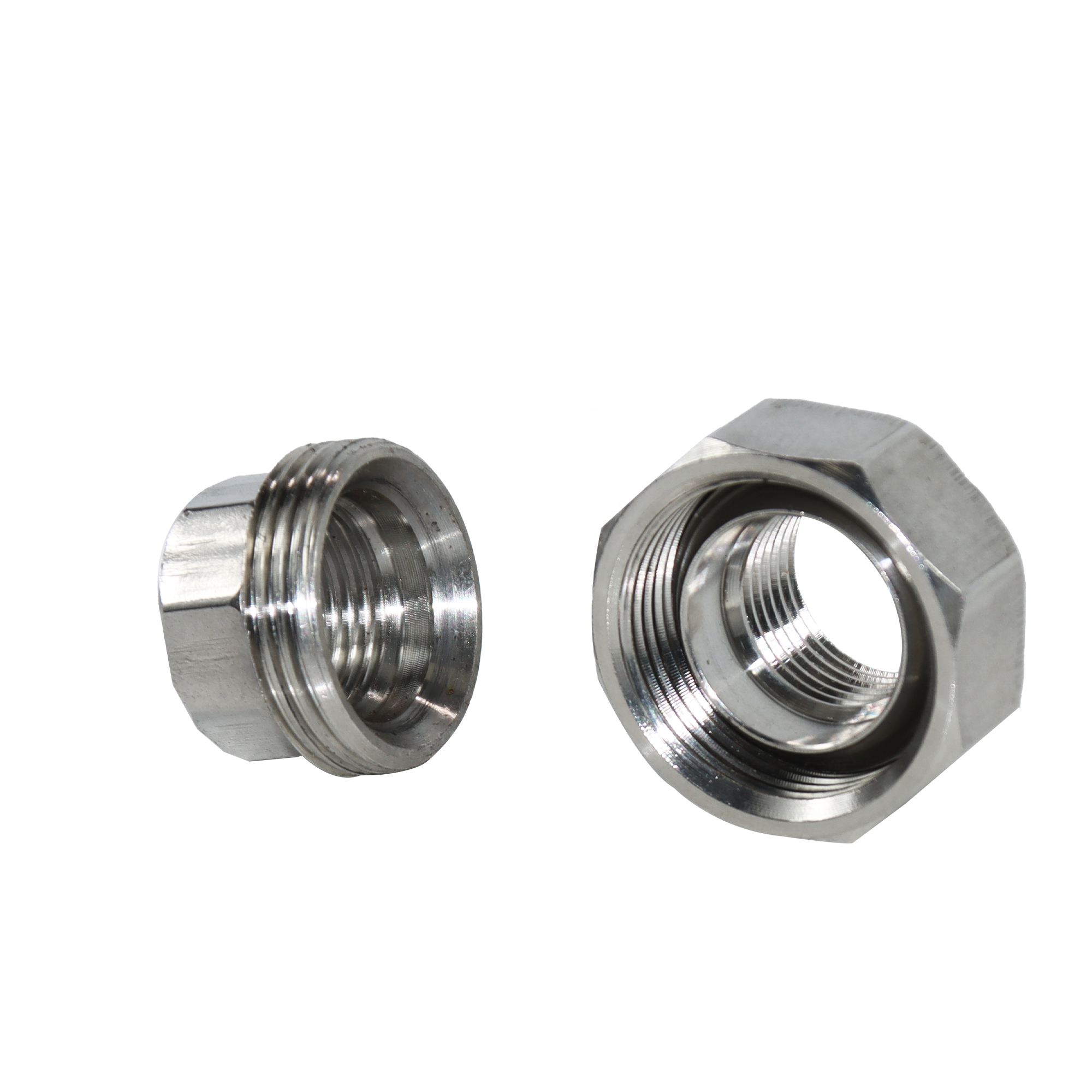 DKV NPT 3PC Union 304 Stainless Steel Cast Pipe Fitting Union Female G 3/4in Straight Octagon Union 300 PSI