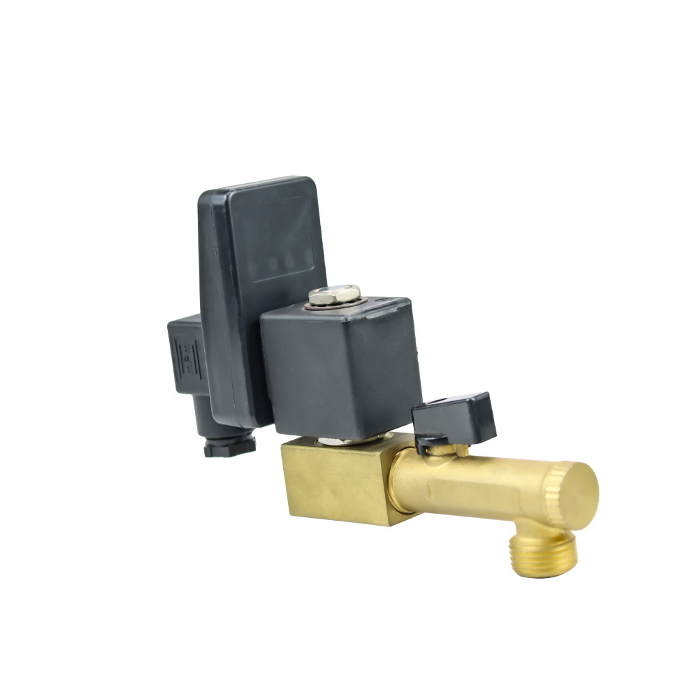 DKV Solenoid Electric Drain Valve G1/2 Dn15 Automatic Electronic Timed Drain Valve AC230V Automatic Drain Valve