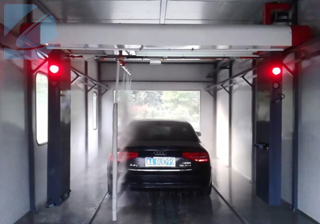 Fully automatic car wash machine price with foam, wax systems