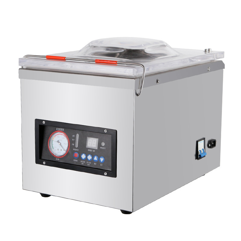 Dingli DZB-260 Automatic Vacuum Sealer Machine Single Chamber Household Vacuum Packaging Machine