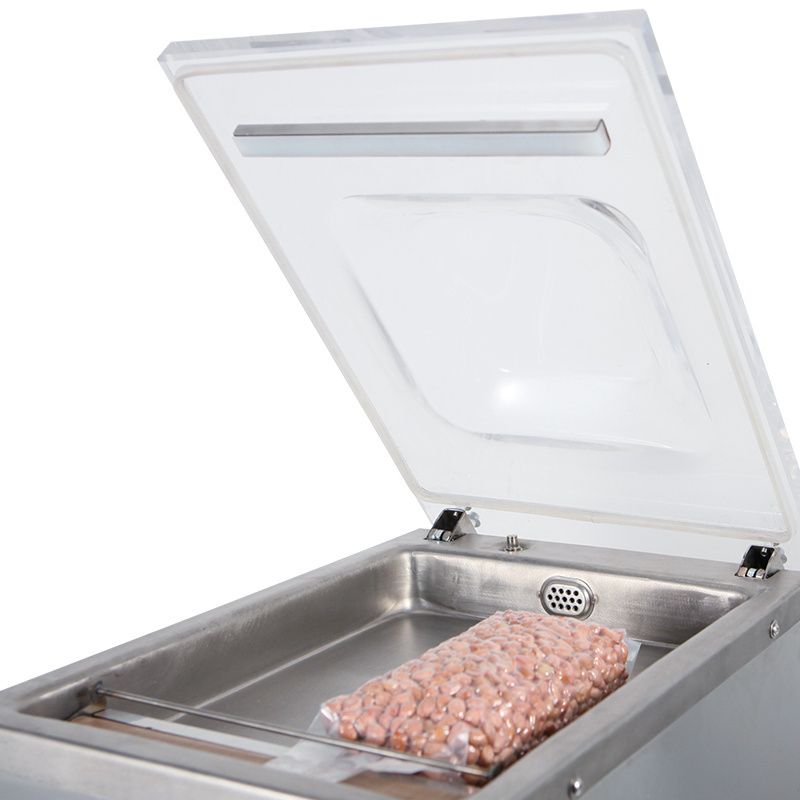 Dingli DZB-260 Automatic Vacuum Sealer Machine Single Chamber Household Vacuum Packaging Machine