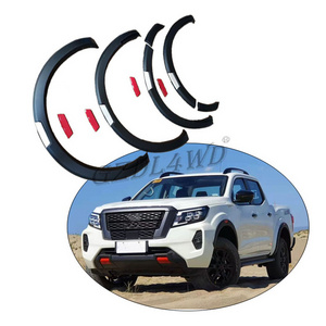 Exterior Auto Accessories Pickup Car Parts Side Fender Trims wheel arches fender flare Fit For Navara Np300  2015-2020