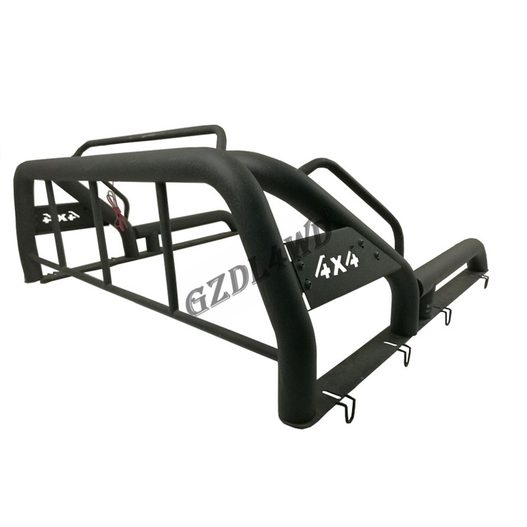 Steel black pickup roll bar for Hilux Vigo accessories car sport roll bar