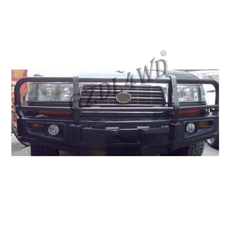 4WD Car Auto Parts Steel Roll Front and Rear Bar Bumper For Landcruiser LC80 FJ80 Series