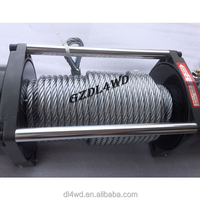 Truck Recovery parts 12000 lbs 12 Volt Electric Winch Wire Rope