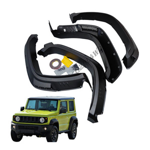 Exterior Auto Accessories Car Parts  Fender Trims wheel arches fender flare For jimny JB64W JB74W 4GENERATION 2018+