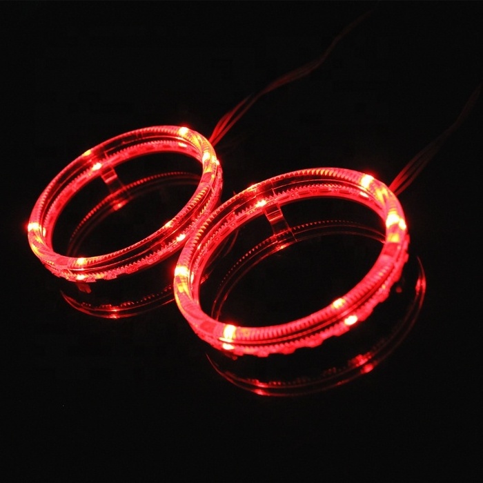 DLAND RGB OPTICAL LED ANGEL EYE RING HALO FOR BMW STYLE, WITH 80MM AND 95MM AVAILABLE