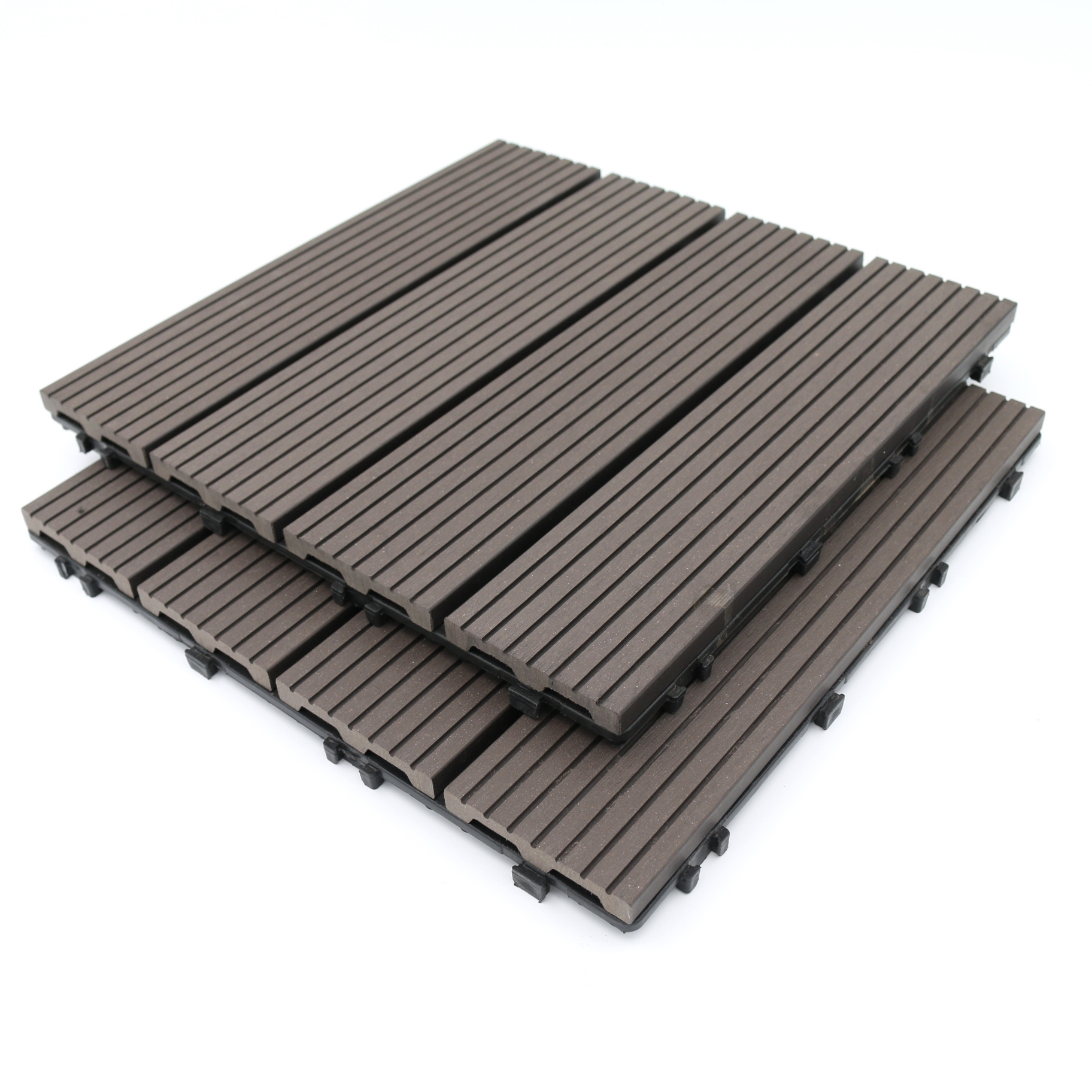 lnaopu Deck tiles wpc decking tiles white plastic base for decking tiles