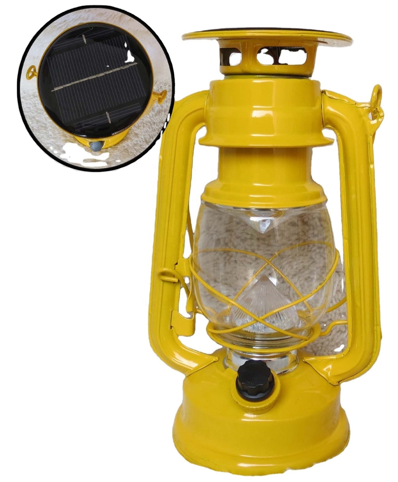 oil portable popular Brooklyn Lantern iron metal LED camping lantern glass