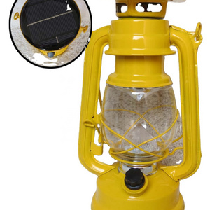 oil portable popular Brooklyn Lantern iron metal LED camping lantern glass