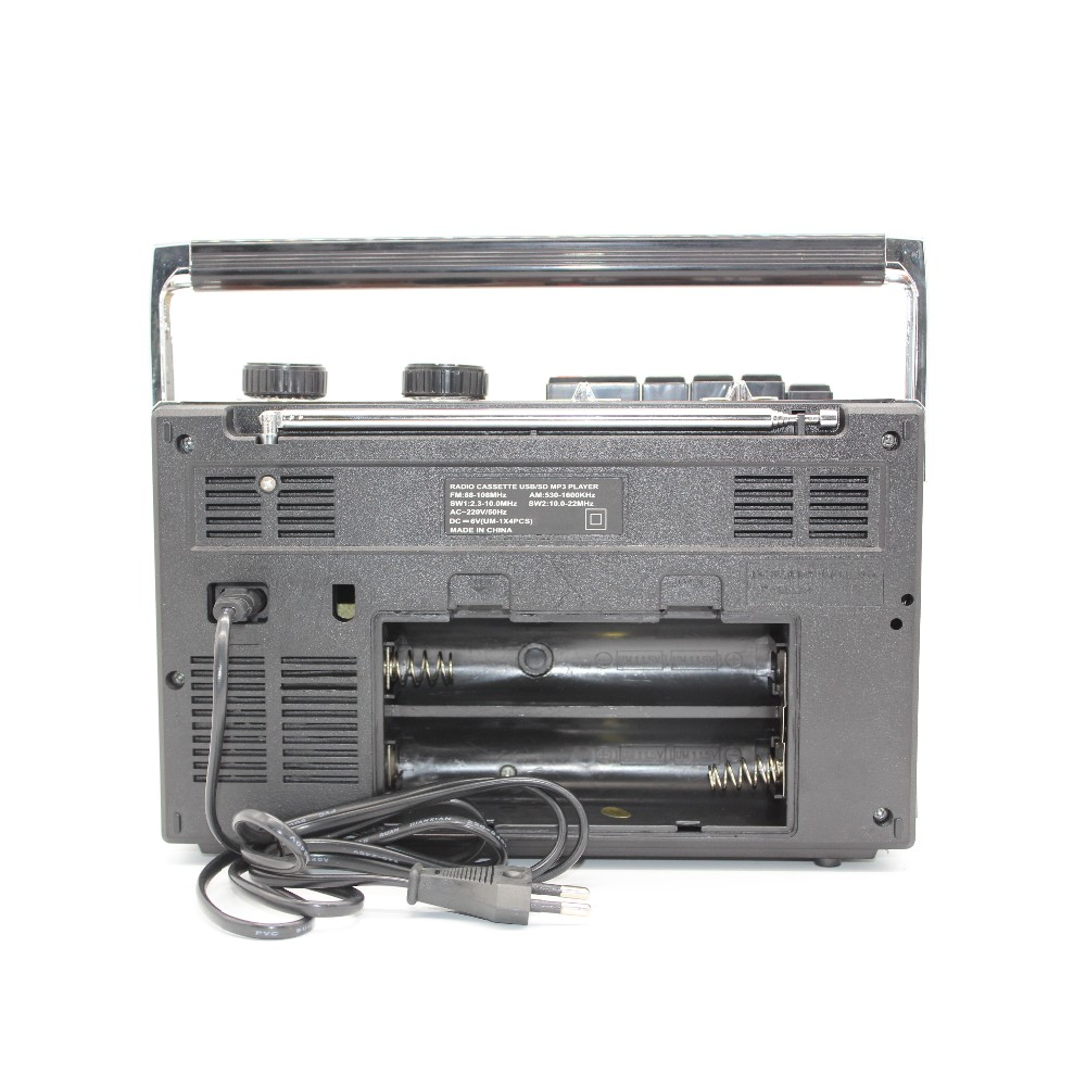 cheap am fm sw 4 bands radio with cassette recorder player