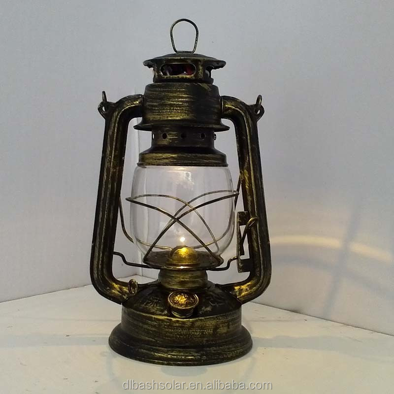 Safe and super bright bronze lantern solar brooklyn lamp camping lantern