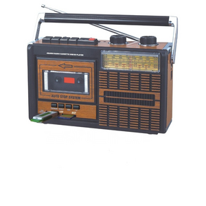 cheap am fm sw 4 bands radio with cassette recorder player