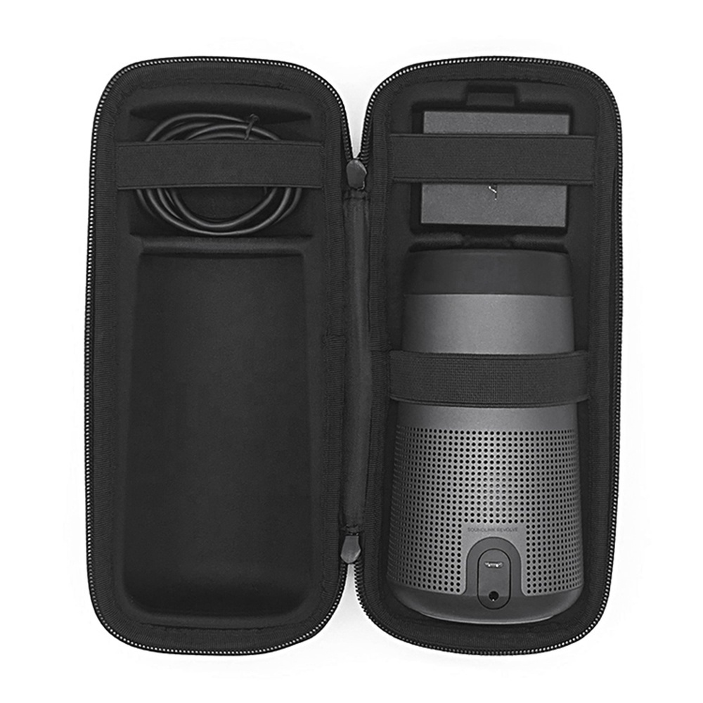 Hard plastic EVA portable carrying travel speaker casing bag for bose soundlink revolve speaker with handle