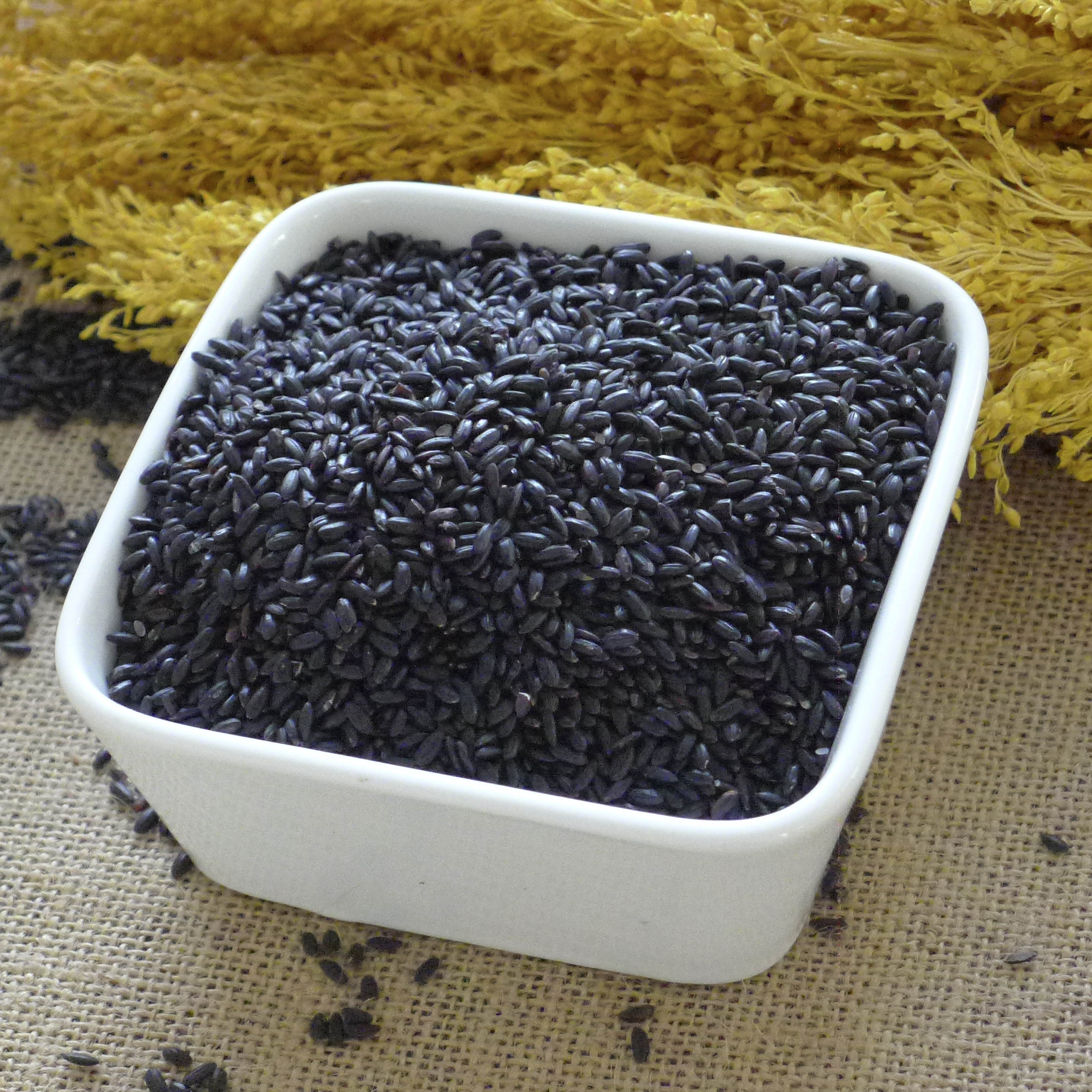 hot sale best price china origin single season rice factory cheap parboiled black rice for sale