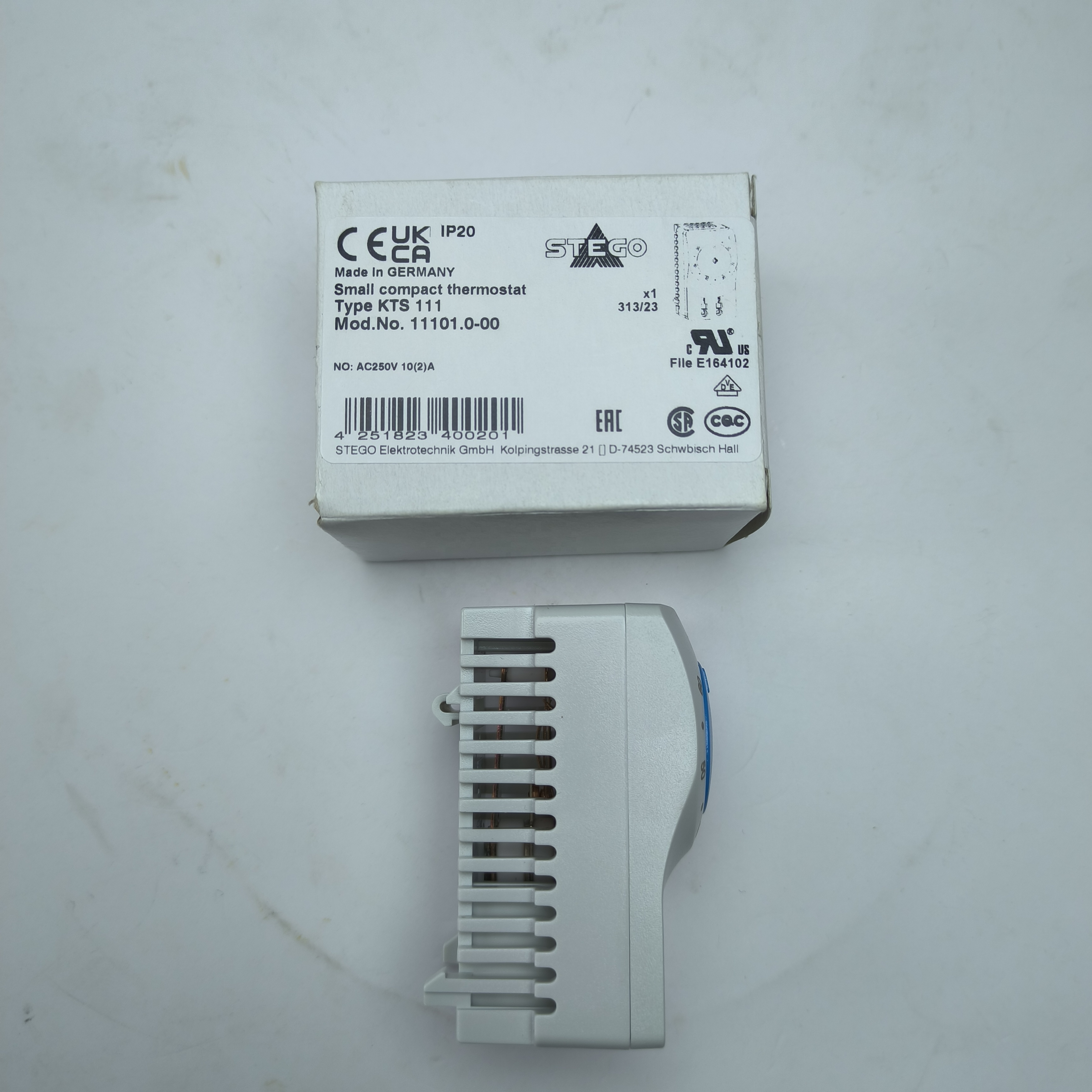 STEGO KTS011 temperature Controller for Heater and Cooler temperature switch