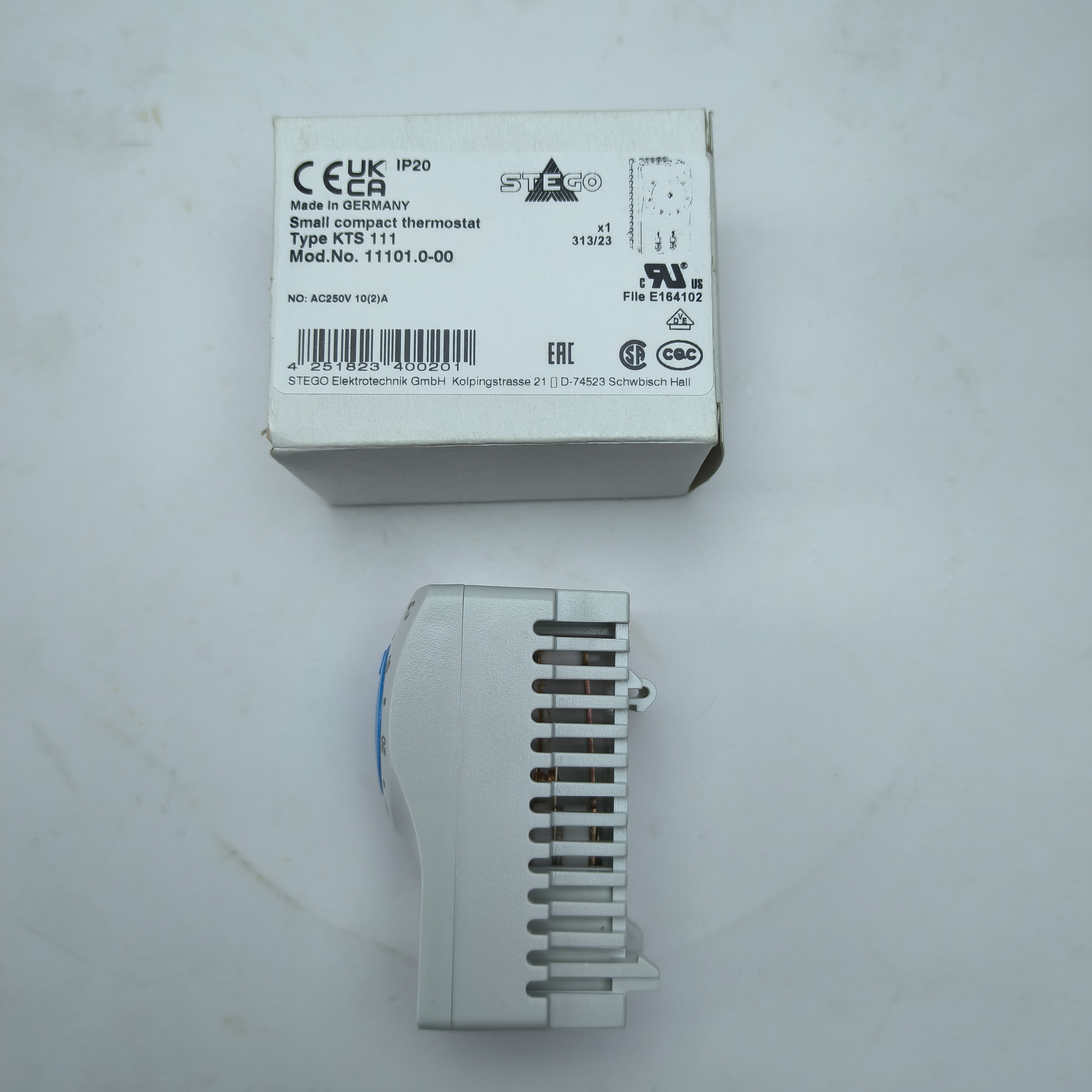 STEGO KTS011 temperature Controller for Heater and Cooler temperature switch