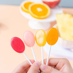 Custom fruit Flavours Lollipop Candy lollipop manufacturer