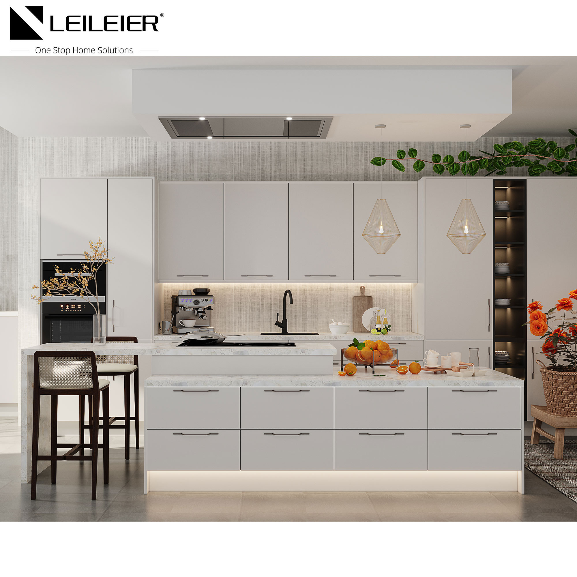 Lacquer Cabinet Shaker Solid Wood Kitchen Cabinets Top Quality Luxury Modern Kitchen Furniture Kitchen Storage Painted Plywood