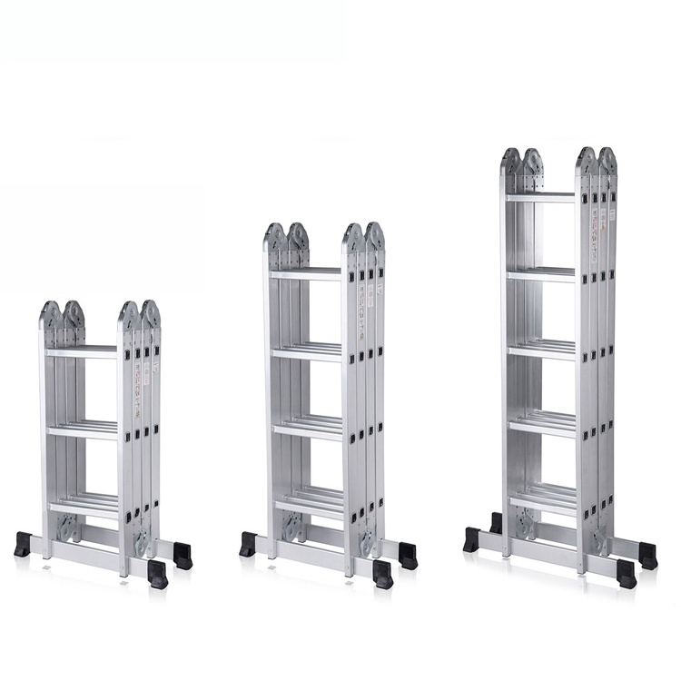 Best Sales Multipurpose Ladder Working Platform 4x3/4x4/4x5 Folding Aluminum Ladder