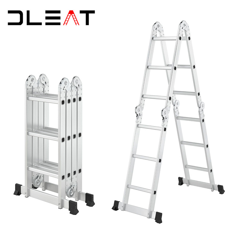 Best Sales Multipurpose Ladder Working Platform 4x3/4x4/4x5 Folding Aluminum Ladder