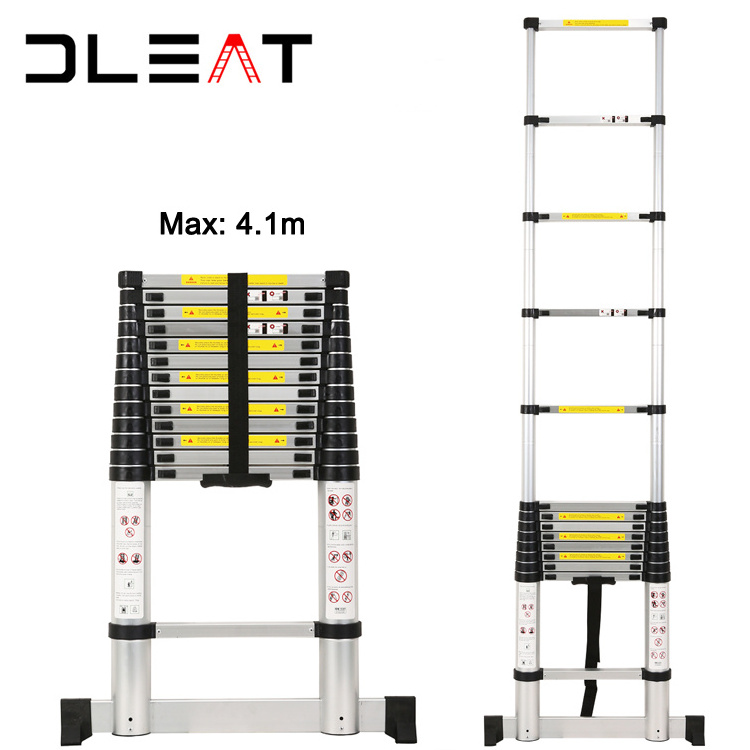 Sale telescopic leiter 9 11 13 14 15 stufen carbon fiber ladder manufacturers china