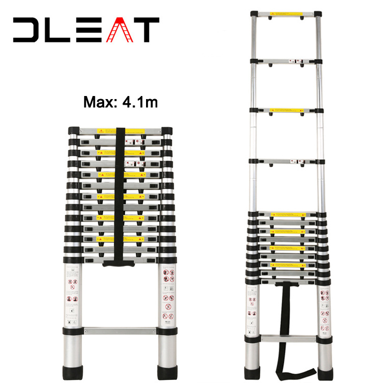 Sale telescopic leiter 9 11 13 14 15 stufen carbon fiber ladder manufacturers china