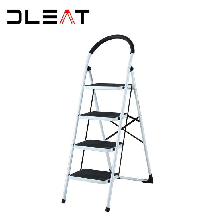 Household 2 3 4 5 6 foldable ladder steel ladder thickened folding step ladder hinge