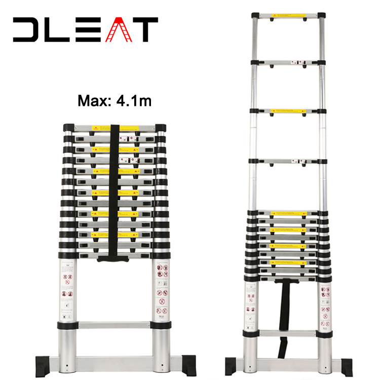 Sale telescopic leiter 9 11 13 14 15 stufen carbon fiber ladder manufacturers china