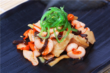 Wholesale Hot Sale High Quality Japanese Sushi Fresh Snacks Frozen Seasoned Calamari Squid Salad Chuka Ika Sansai