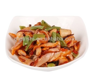 Wholesale Hot Sale High Quality Japanese Sushi Fresh Snacks Frozen Seasoned Calamari Squid Salad Chuka Ika Sansai