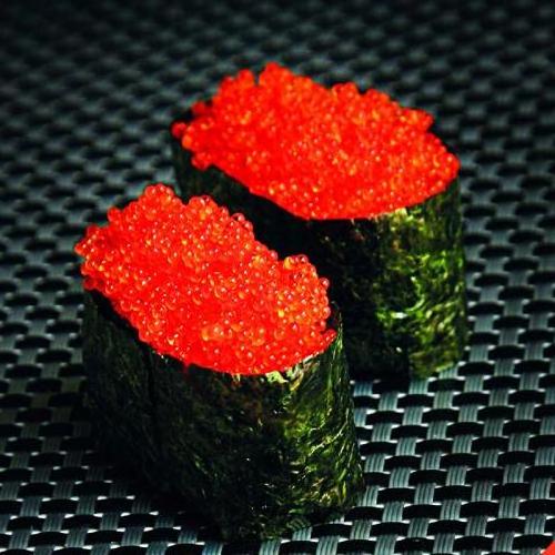 Good Quality Caviar Black Tobiko Fling Fish Eggs For Sushi Roe Caviar With Kosher