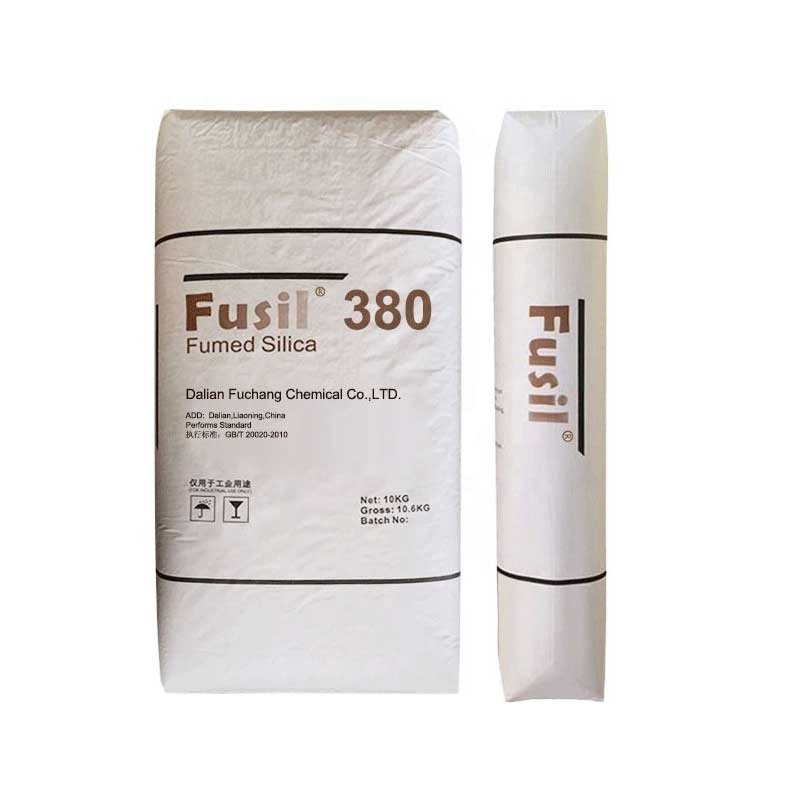 Amorphous Powder  Fumed Silica 380 For Silicon Rubber with High Tear Resistance