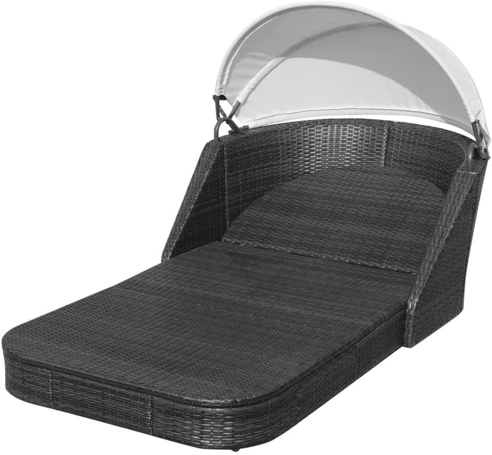 Garden Sunbed With Table Poly Rattan Outdoor Patio Combines Style Will Become The Focal Point Of Your Garden Or Patio.