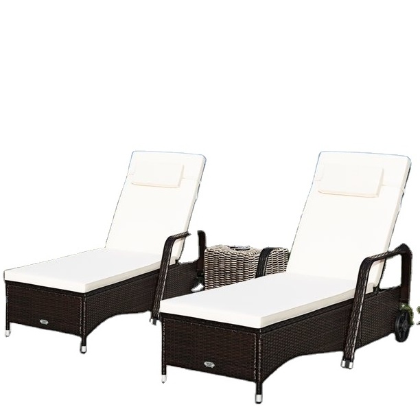 Garden Outdoor Pool Furniture Patio Sun Loungers Chair