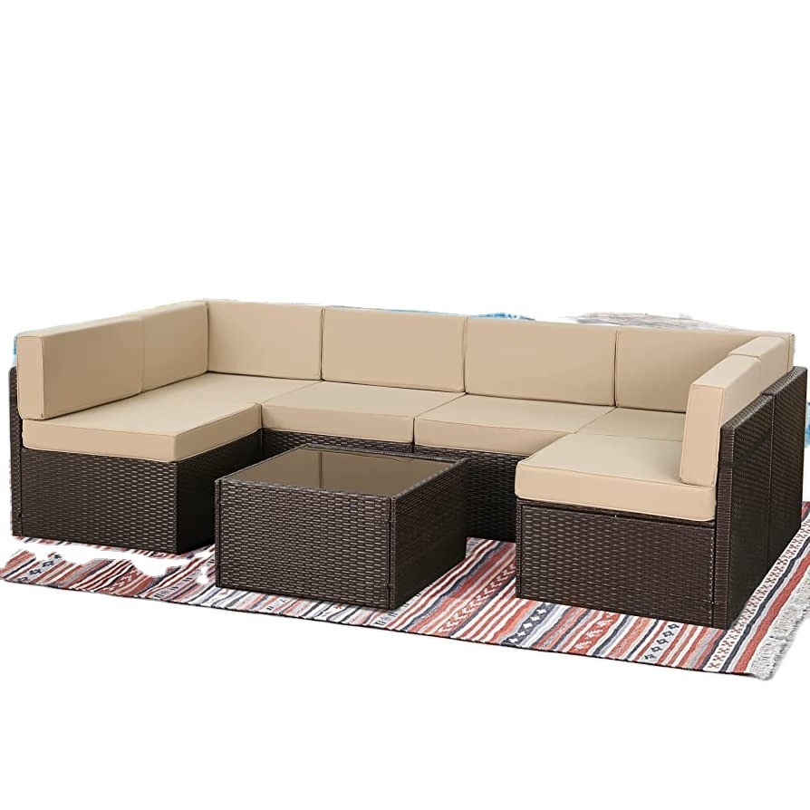 Outdoor setting all weather garden rattan furniture wicker outdoor rattan sofa garden outdoor furniture/Outdoor setting all weat