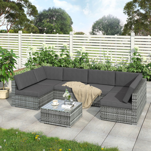 NEW DESIGN FURNITURE/ HIGH QUALITY OUTDOOR FURNITURE/ WICKER GARDEN SOFA  SET