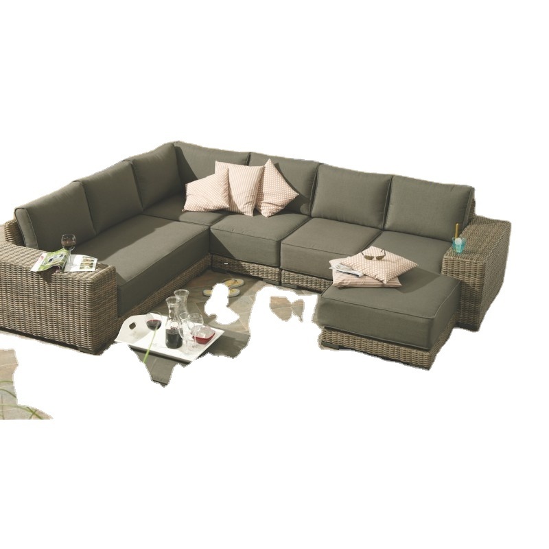 Poly Rattan Sofa Sets Outdoor Garden