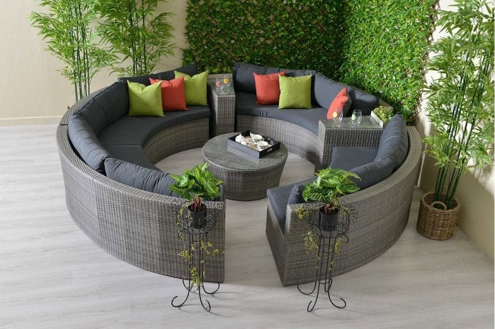 top supplier sale outdoor furniture all weather rattan furniture wicker  sofa set vietnam