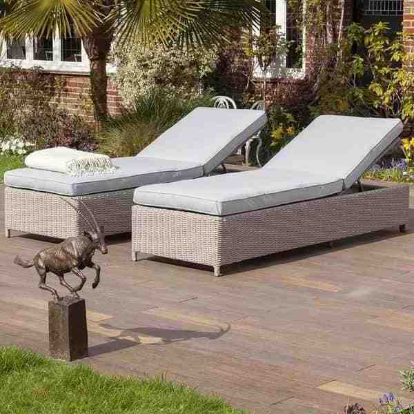 Poly RATTAN SUN LOUNGER/ Modern Furniture from DL VIETNAM SUN Beds Outdoor Sun Bed Outdoor Leisure Chaise Lounge Rattan / Wicker