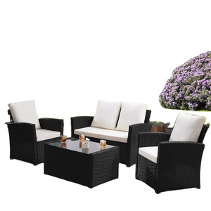 Poly Rattan Sofa Sets Outdoor Garden