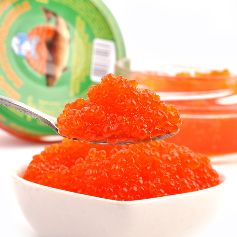 Gold Supplier Tobiko Flying Fish Egg Sushi Caviar Tobiko De Eieren Van Vissen Flying Fish Roe