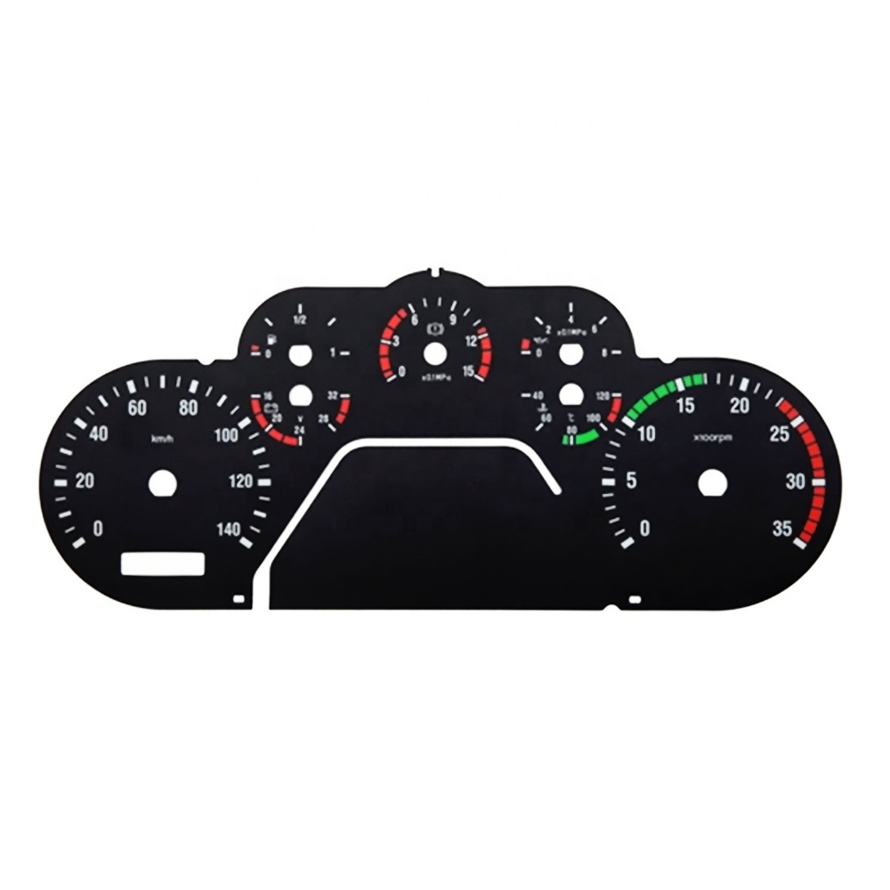 OEM/ODM Car Dial Silk Screen Prints Universal Auto Meter 2D Digital Dashboard Speedometer