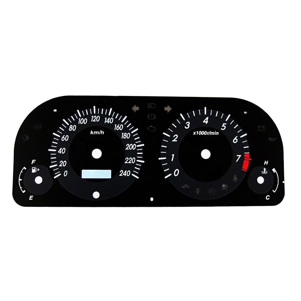 OEM/ODM Car Dial Silk Screen Prints Universal Auto Meter 2D Digital Dashboard Speedometer