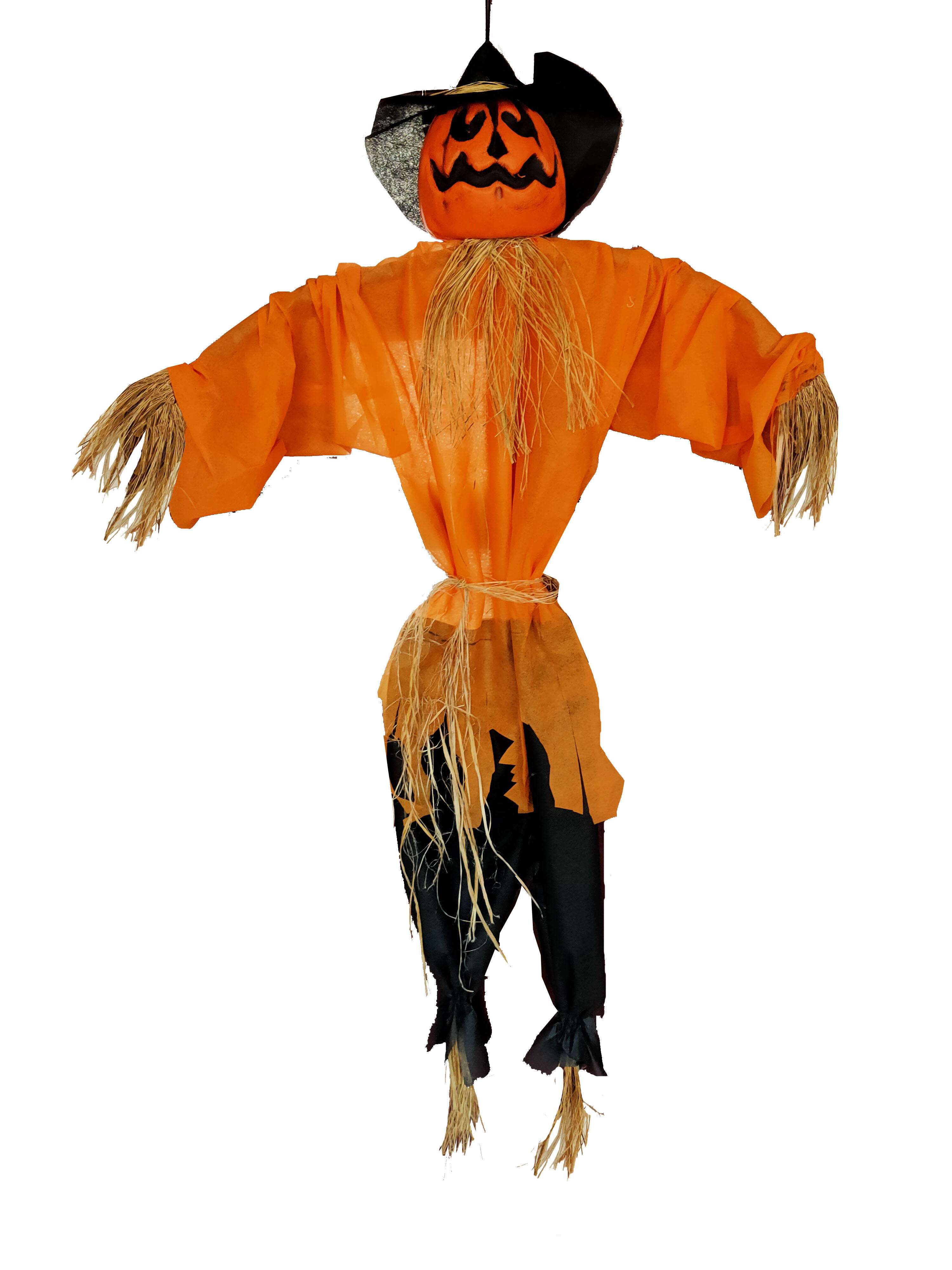 Hot Selling Pvc Orange Party Event Halloween Pumpkin Ghost Costume Outdoor Yard Decoration