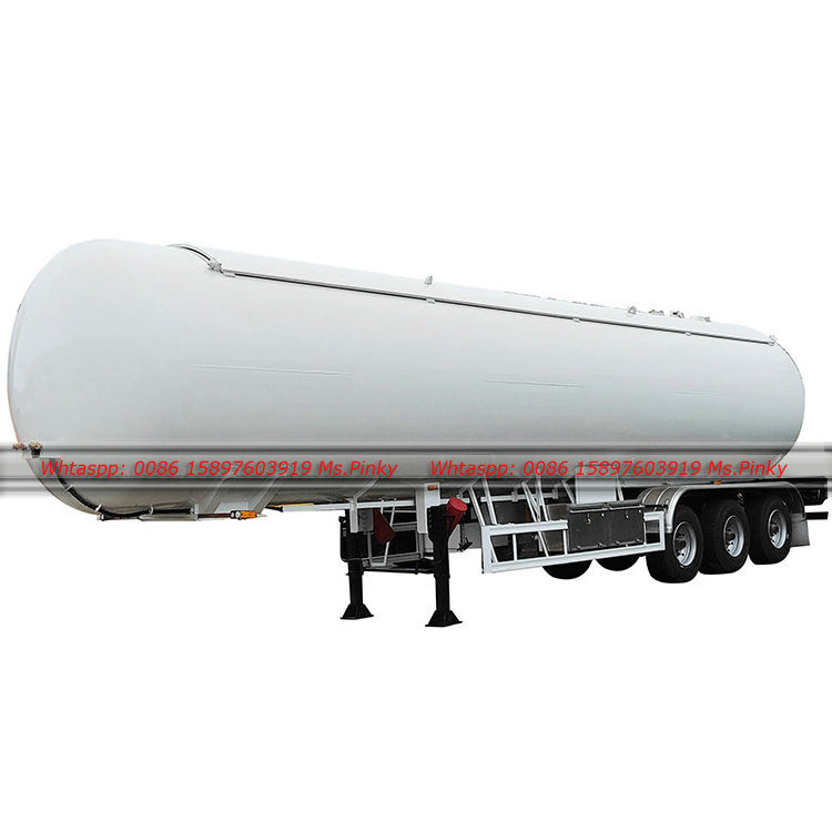 Factory  45000Liters to 62000L Mobile LPG Tank Skid Trailer LPG Gas Semitrailer Directly For Sales